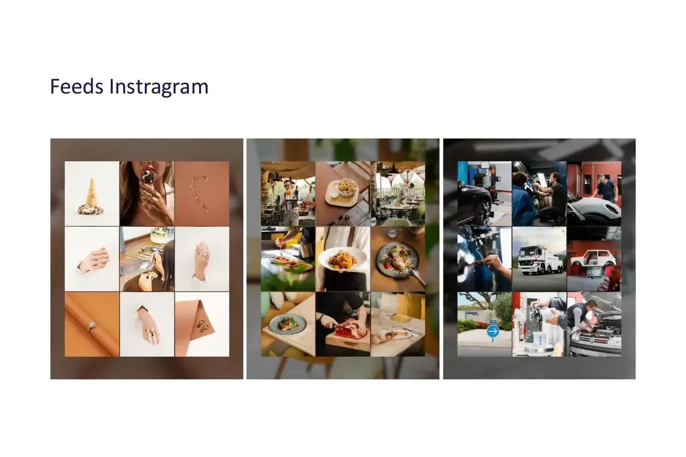Feeds Instagram gérés par BICPOM