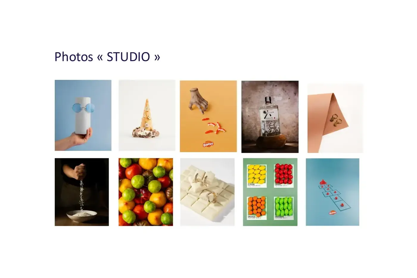 Extrait du portfolio photo de BICPOM