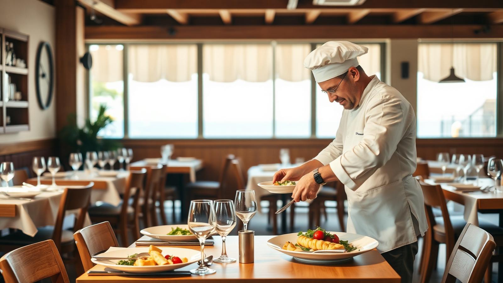 Restaurant accompagné par l'agence BICPOM en Provence