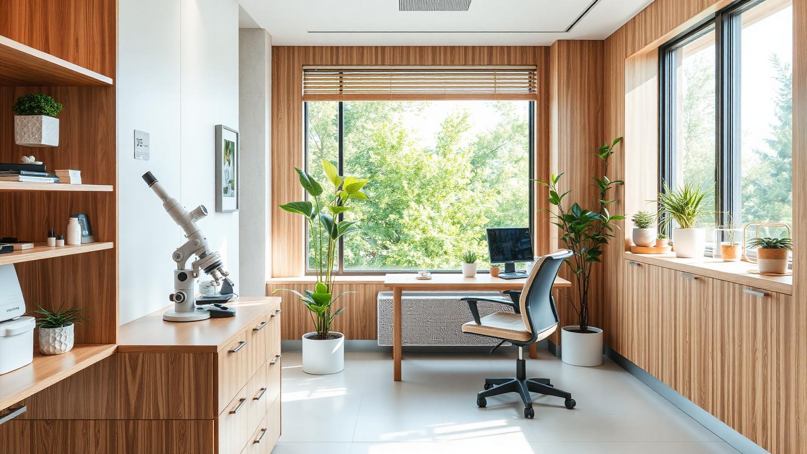 Cabinet médical moderne accompagné par BICPOM